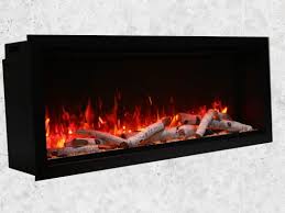 However, many pros speak in favor of electrical fireplaces when it comes to safety. Sym 100 B Symmetry Electric Fireplace Amantii Electric Fireplaces