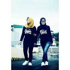 Anda tengah mencari contoh desain kaos kelas? Kaos Couple Sablon Satuan Desain Nama Logo Gambar Sendiri Lengan Panjang Dua Dua Nya Shopee Indonesia