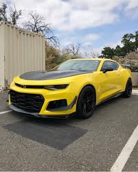 Black And Yellow Camaro Chevrolet Camaro Zl1 1le Painted In Bright Yellow Photo Taken By Theoctanearmy On Instagram Owned By Mojave Ra Camaro Zl1 Chevrolet Camaro Yellow Camaro