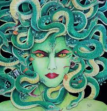 Pin On Coloring Medusa character designed for aeria mobile back in 2012. pin on coloring
