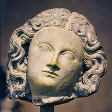 Female saint (the Virgin?), head (1333-1344). Maître de Ri…