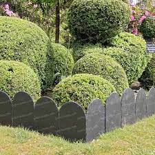 bordure ardoise arrondie 20x30cm lot de 5 1m lineaire bordure pierre bordure ardoise bordure jardin