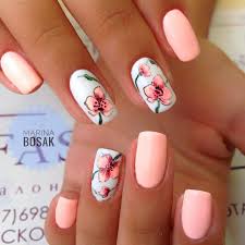 Two peachy hues (that actually smell like peach!) you can switch out depending on your mood and look. The 110 Best Peach Colored Nails Peach Colored Nails Peach Nails Nail Colors