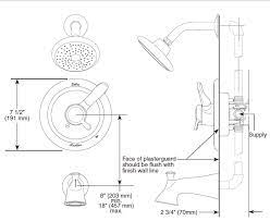80 inches from the floor; Delta Shower Rough Valve Installation Terry Love Plumbing Advice Remodel Diy Professional Forum