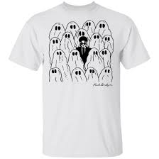 Shop phoebe bridgers on rockmerch. Phoebe Bridgers Merch Ghost In The Crowd White T Shirt Merchip8