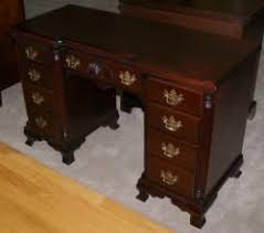 Solid Mahogany Kling Furniture Company Antique Desk Antique Desk Furniture Antiques For Sale