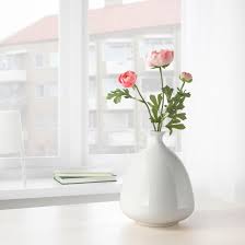 Livsverk Vase White Ikea In 2020 Ikea Vases Vases Decor Decor