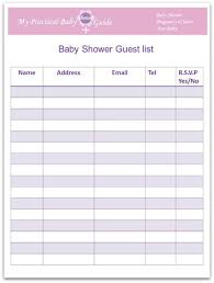 Free printable gift list to keep track of all your christmas gifts and help you stay organized and on budget. Baby Shower Checklist Make Planning Easy Free Printable Baby Shower Invitations Templates