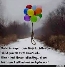 Viele Bringen Den Asylfluchtlingen Teddybaren Zum Bahnhof Lustige Bilder Spruche Witze Echt Lustig