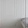 Typically chair rail is between 2 and 3 inches in height and is placed between 32 and 36 inches from the floor. 3