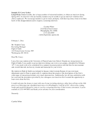 A cover letter will never get you a job. Https Www Law Upenn Edu Live Files 8017 1l Large Firm Screening Cover Letterpdf