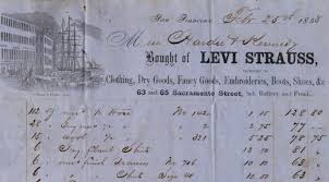 Levi strauss & co., the california gold rush outfitter whose trademark bluejeans have been an american clothing staple for generations, closed its last two sewing plants in the united states on. Levi Strauss S Sunken Ship Treasure Resurfaces At Auction Levi Strauss Co Levi Strauss Co