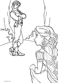 There's never been a better format for a little girl's imagination than a princess and a crayon. Free Printable Tangled Coloring Pages For Kids
