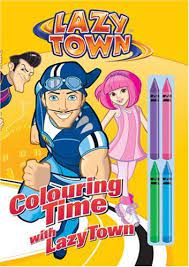 Lazy town costumes for halloween party. Lazytown Colouring Time With Lazytown Amazon De Unknown Fremdsprachige Bucher