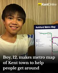Now he hopes to make more maps of other Kent towns...