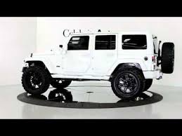 4 Door Jeep Wrangler Black And White 2013 Jeep Wrangler Unlimited Sahara Bright White Clear Coat Exterior Finish Custom Bla Custom Jeep Wrangler Black Jeep Wrangler Black Jeep Wrangler Unlimited
