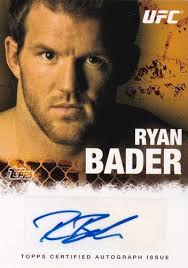 Ryan Schultz MMA Sketch Card by Artist Brad Utterstrom