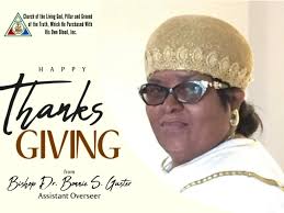 Happy Thanksgiving from our Assistant Overseer, Bishop Dr. Guster.  #cotlgjewell #cotlg