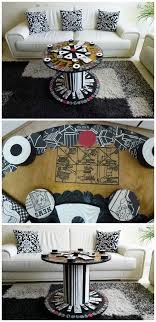 Only 1 available and it's in 2 people's carts. Coffee Table Reel Upcycled In 1001 Recycling Ideas Scoop It