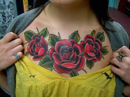30 Most Beautiful Chest Tattoo Design Ideas For Women Tattoos Pictures Chest Tattoos For Women Tattoos For Women Rose Chest Tattoo