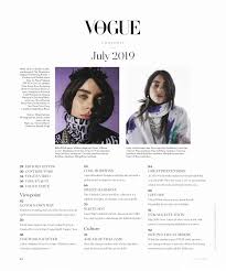 To view this video please enable javascript, and consider. Billie Eilish Vogue Australia 2019 Adds 19 Gotceleb