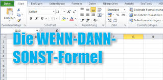Maybe you would like to learn more about one of these? Excel Wenn Dann Sonst Formel Anwenden Itsystemkaufmann De