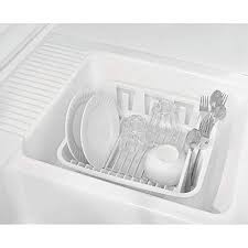 Looking for more twin drainer similar ideas? Rubbermaid Antimicrobial In Sink Dish Drainer White Small Walmart Com Walmart Com