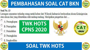Cara pendaftaran pendamping desa pegawai non cpns 2015 9.8.15 36 komentar lowongan kerja pkh kementerian sosial tahun 2015, deadline 07. Pembahasan Soal Cat Bkn Twk Hots Keimigrasian Cpns 2020 Youtube