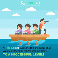 For example, everyone's got too much work—we're all in the same boat. At Riches Net Everyone Is In The Same Boat We Are All Trying To Grow Our Businesses To A Successful Level Growing Busines Wealth Building Finance Business