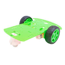 Smart car chassis 2WD 2-wheel car bottom plate 2wd 3d Printed