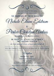 Wedding Invitation Ideas Utah Announcements Wedding Invitations With Pictures Trendy Wedding Invitations Lds Wedding Invitations