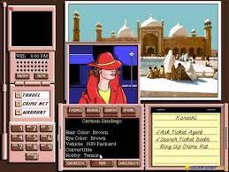 Is a single player edutainment, adventure video game for windows 3.1, created by brøderbund and published in 1996 by series: Where In The World Is Carmen Sandiego Computer Game Nostalgia
