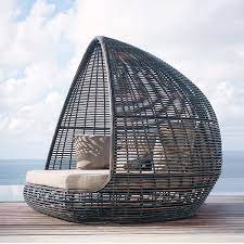 Teak frame is completely outdoor safe, so it can float it out into your yard or patio. Skyline Design Outdoor Daybed Day Bed Shade Homeinfatuation Com