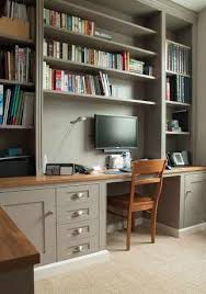 Bespoke Home Office And Shelves On Two Walls View 1 Cheap Office Furniture Home Office Design Home Office Furniture