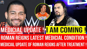 Wwe stars support roman reigns after leukaemia diagnosis. Roman Reigns New Medicial Condition After Treatment Roman Reigns Latest Health Update Roman Back Youtube