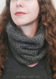 That's definitely the case with chunky knit scarf patterns! Chelsea Chunky Cowl Free Knitting Pattern Oh You Crafty Gal
