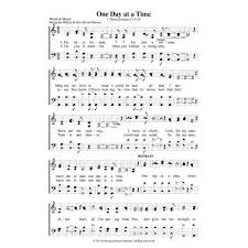 One Day At A Time Pdf Song Sheets Songs Song Sheet Music Words