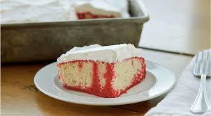 Mix jello with boiling water until dissolved. This Strawberry Cake Is Light Bright And Pretty As A Picture Heraldnet Com