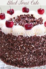 In this video evynn and harrison show how to make a cake frosting recipe with heavy whipping cream. Black Forest Cake Recipe From Scratch My Cake School