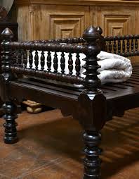 Detail Of A Daybed We Had Made From Antique Indian Bed Parts Furniture Wooden Sofa Designs Balcony Furniture