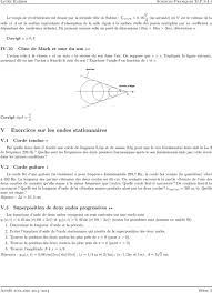 We would like to show you a description here but the site won't allow us. Exercices Corriges Sur Les Ondes Stationnaires Pdf