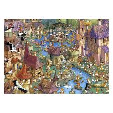 Free shipping for many products! Buy Puzzle Bunnytown De Francois Ruyer 1000 Pieces Board Game Heye