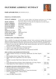 How to write a curriculum vitae in nigeria. Do Curriculum Vitae With Affordable Prices By Wejehyno Fiverr