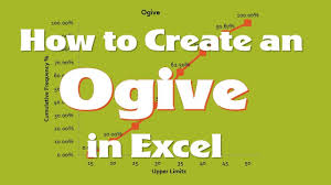 Ogive Cumulative Frequency Graph Using Excels Data Analysis