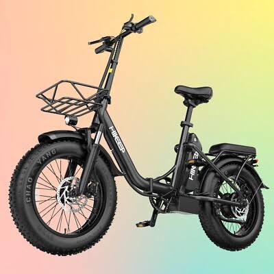 HIKEEP 500W Electric Bike 48V 13Ah 16'' Fat Tire E-Bike for Adults ...