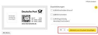 Geben sie anschließend an, wieviele briefmarken sie. Tipps Zum Internetmarke Ausdrucken