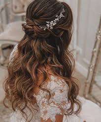 36 Elegant And Fresh Wedding Hairstyle Trendy In 2019 Sooshell In 2020 Wedding Hairstyles For Long Hair Elegant Wedding Hair Hair Styles