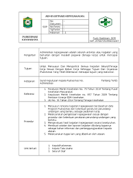Pdf | tujuan penelitian ini adalah untuk membangun sistem informasi yang berkaitan dengan pengelolaan data dan informasi kepegawaian pada puskesmas pituruh termasuk dalam salah satu puskesmas di kabupaten purworejo yang diberi wewenang untuk menggunakan sikda dan pcare. Sop Kepegawaian Docx