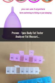 1pcs Body Fat Tester Analyzer Fat Measuring Clamp Sebum Fat