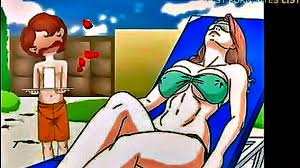 Lemonade Stand Turns Into Steamy Encounter With Mature Mom - XXXBP